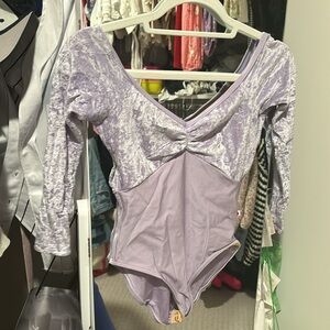 Purple Yumiko Elli Leotard